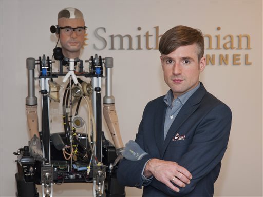 'Bionic Man' Walks, Breathes with Artificial Parts