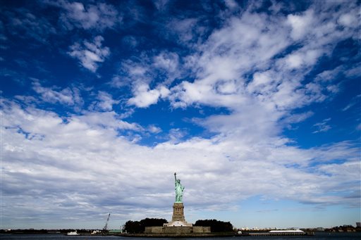 Statue of Liberty Reopens amid Federal Shutdown
