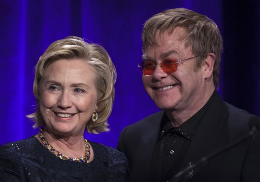 Hillary Clinton Honored for Her Work on HIV/AIDS