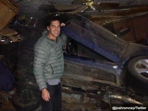 Romney Son Criticized for Tweeting Selfie from Scene of Accident