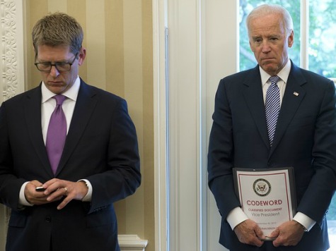 Biden Holds Classified Document in Front of Press in Latest Gaffe