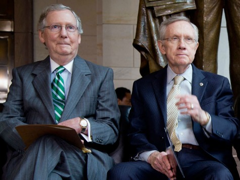 Exclusive: McConnell Doesn't Commit to All Options Against Reid in Obamacare Fight