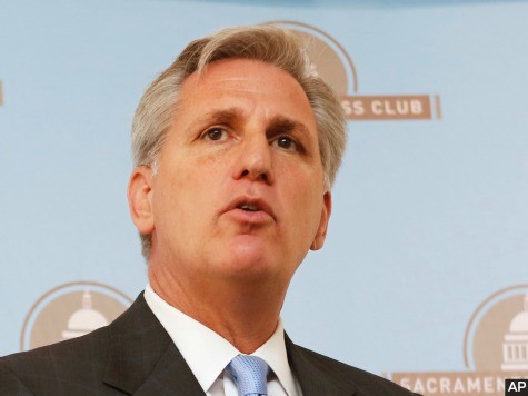 House Majority Whip Kevin McCarthy Endorses 'Legal Status' for Illegal Aliens