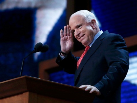 McCain Backs Enzi over Cheney