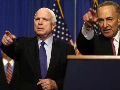 Report: McCain Concedes Gang of Eight Losing Immigration Debate