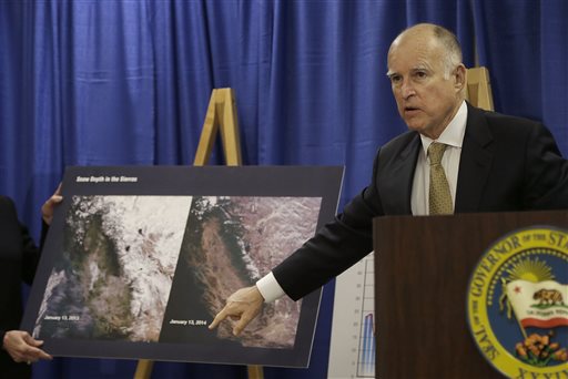 Governor Jerry Brown Declares California in a Drought