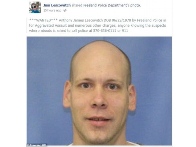 Police: Suspect Shared Own Wanted Photo on Facebook