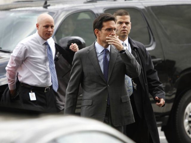 Eric Cantor Mingling with Global Elite on Taxpayer-Funded Trip