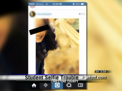 High School Student Takes Selfie with Human Cadaver