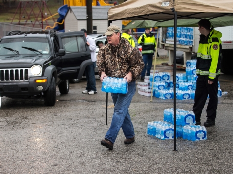 Two Days After Feds Say It's Clean, W. VA Water Found with Dangerous Chemicals