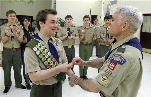Gay Teen Achieves Eagle Scout Milestone