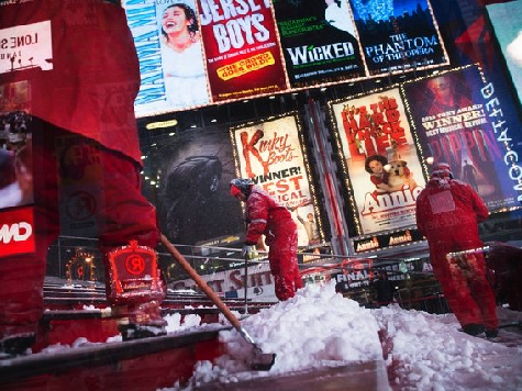 NYC Battered by Heavy Snowfall, Two More Storms on Deck