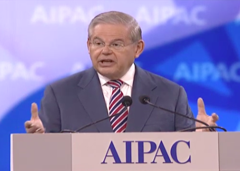 At AIPAC, Menendez Breaks with Obama on Iran