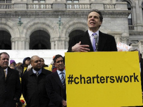 Andrew Cuomo Declares War on Bill De Blasio's Charter School Crackdown