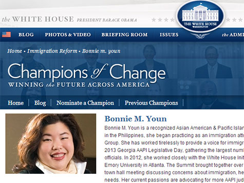 Obama 'Champion of Change' Amnesty Advocate Indicted for Immigration Fraud
