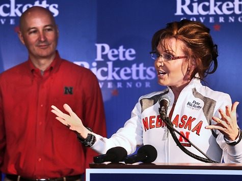 Sarah Palin Endorses Pete Ricketts for Nebraska Governor