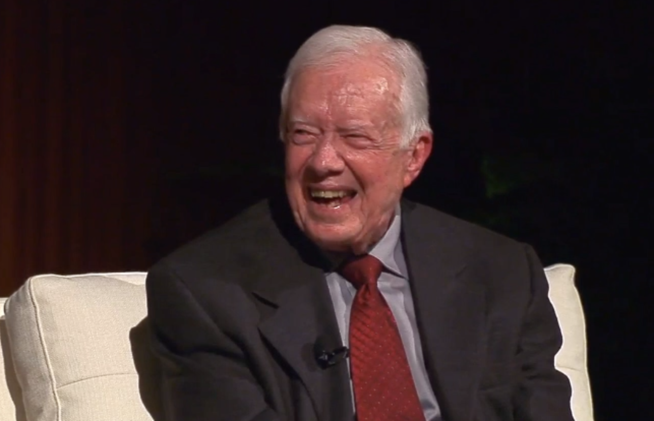 Jimmy Carter Boasts Visits to North Korea, Cuba and Hamas