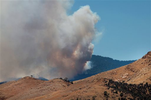 California Wildfire Expected to Head Toward Homes