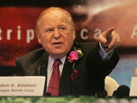 GOP Mega-Donor Sheldon Adelson: Amnesty, Driver's Licenses, Bank Accounts for Illegals