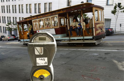 San Francisco to App: Curb Parking Space Auctions