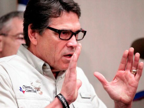 Texas Gov. Rick Perry Says Border Security at Historic Low