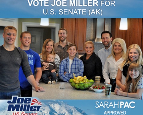 Sarah Palin Endorses Joe Miller for Alaska Senate