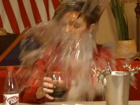 Sarah Palin Takes Ice Bucket Challenge