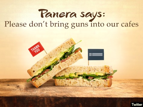 Panera Bread Asks Law-Abiding Citizens to Leave Guns at Home