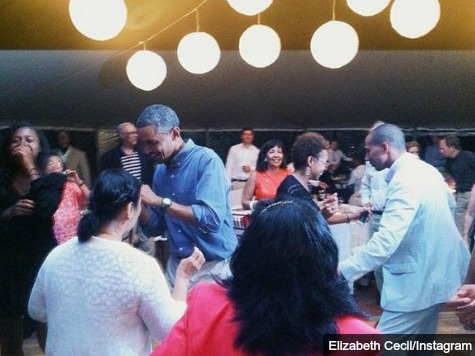Photographer Deletes Obama Dancing Photo After Going Viral