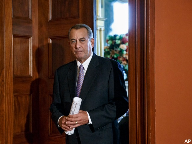 Boehner, House Republicans Bow to Schumer, Drop Terrorism Insurance from Omnibus