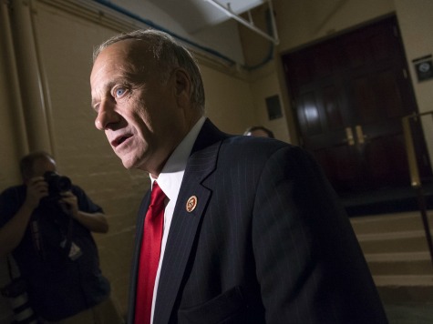 Steve King to Illegal Immigrant Protester: 'I'm Really Sorry That You Come from a Lawless Country'