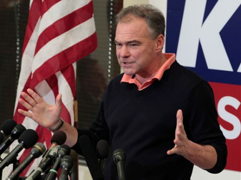 Sen. Tim Kaine: Push to Arm Soldiers on Military Bases Motivated by Politics