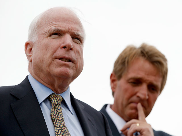 John McCain and Jeff Flake Working on Alternate Plan to Address Border Crisis