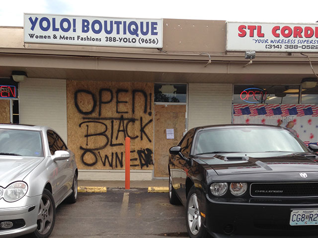 Looting Decimates Small Businesses in Ferguson