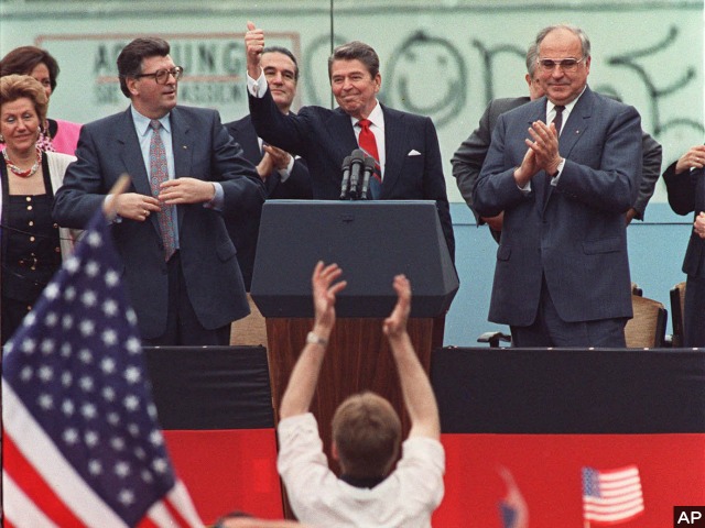 How Reagan, Not Fate, Brought Down the Berlin Wall