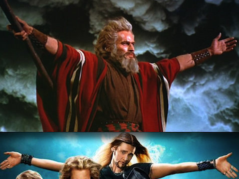 'Ten Commandments' Rerun Beats Jim Carrey, Tina Fey, & 'Girls'