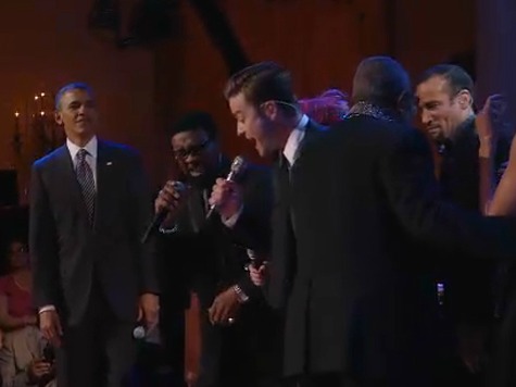 Celebrity in Chief: Obama Fundraises with Justin Timberlake, Jessica Biel, Harvey Weinstein