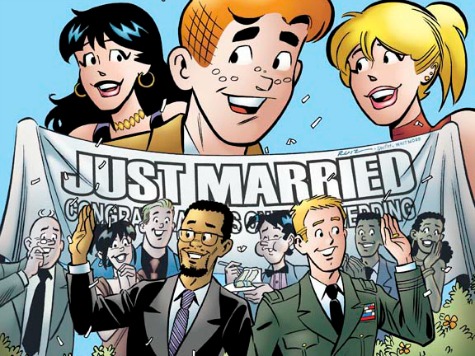 Archie Comics' Gay Kiss Mocks Real-Life Protest