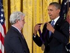 President Obama Honors 'Star Wars' Creator George Lucas