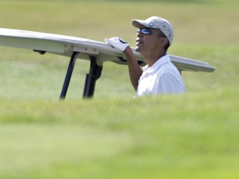 Obama Golfs with 'Curb Your Enthusiasm' Star Larry David