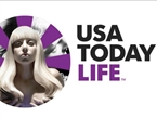 Lady Gaga Lends Image to USA Today Logo