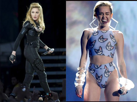 Baton Passing? Madonna to Appear on Miley Cyrus' MTV special
