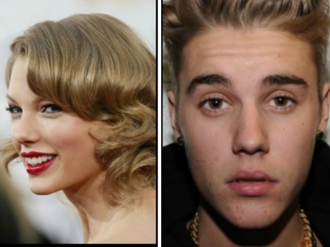 Taylor Swift, Justin Bieber Show Two Sides of Being Young and Famous