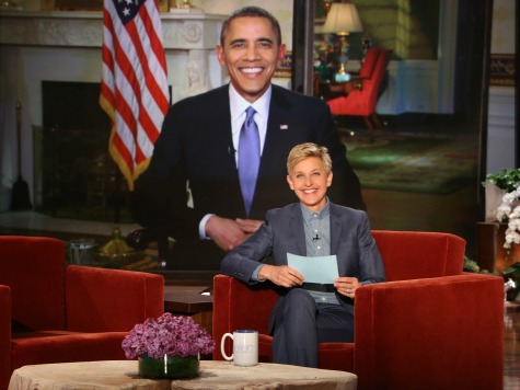 Ellen DeGeneres Dubs ObamaCare 'Successful,' Says Nation 'Very Grateful' for Law