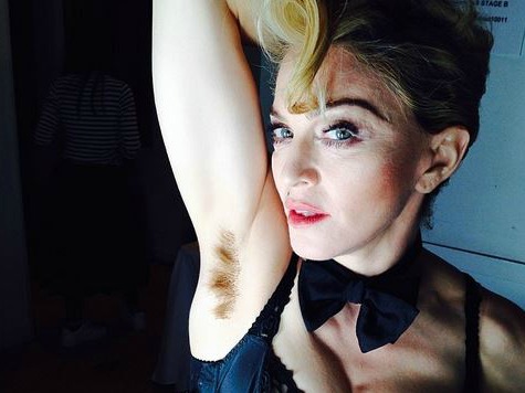 Madonna Releases Armpit 'Selfie' Via Instagram