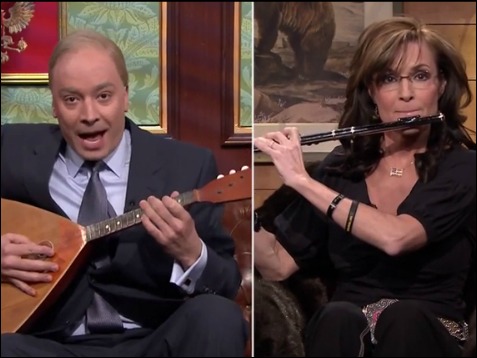 Sarah Palin Cameo Mocks Obama, Shows 'Tonight Show' Knows It Can't Lose Working-Class Crowd