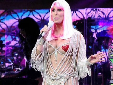 Cher's Miley Moment: Singer Sports Pasties in Concert