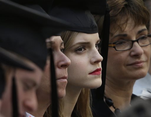 Emma Watson Graduates from Brown University