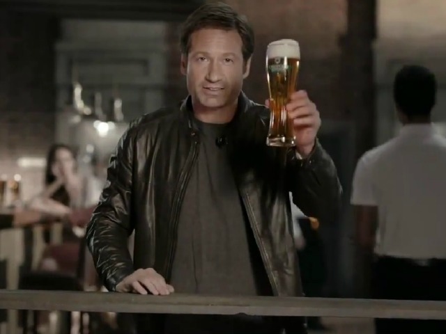 David Duchovny Appears in Ultra-Nationalist Russian Beer Ad