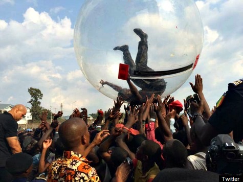 Report: Akon Performs in Plastic Bubble to Avoid Catching Ebola in Africa